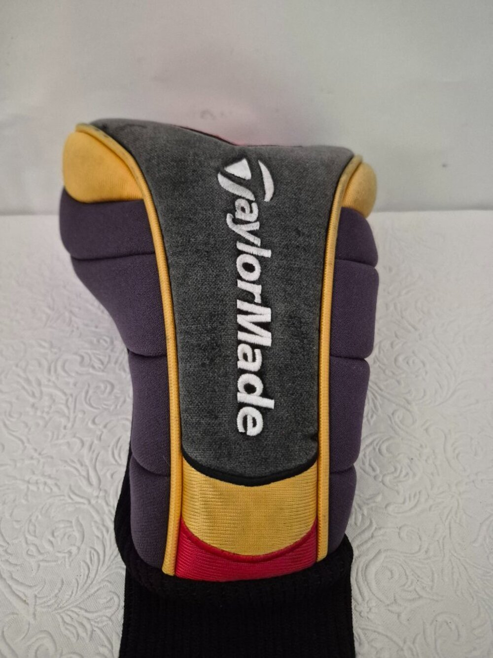 TaylorMade R5 Driver Head Cover Long Sock Red Yellow Blue Black